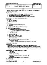 Giáo án Hoạt động ngoài giờ lên lớp - Trường THCS Trần Quý Cáp - Năm học 2013-2014